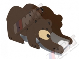 Игровой модуль Горка Медведь