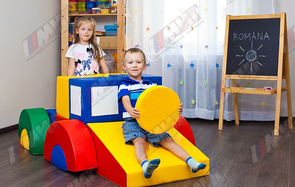 Мягкий игровой комплекс «Машинка»