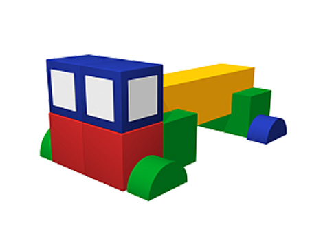 Мягкий игровой комплекс «Тягач»