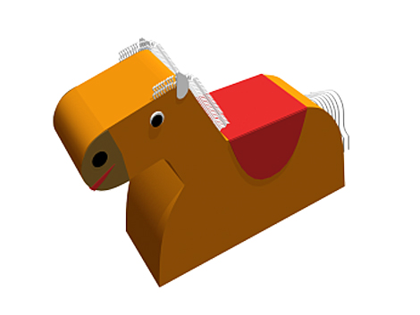 Контурная игрушка "Лошадка"
